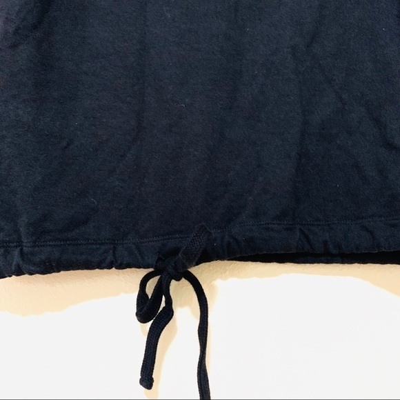 ZARA "Mondays are basic drama" Graphic black long tunic sweater  size S - Picture 5 of 5